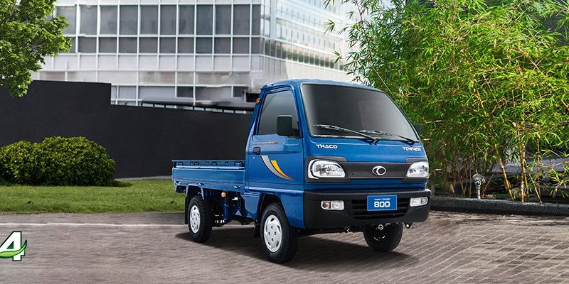 Xe tải thaco towner 800 - 800kg thùng lửng